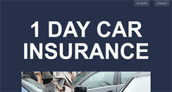 Desktop Screenshot of carinsurance1day.info